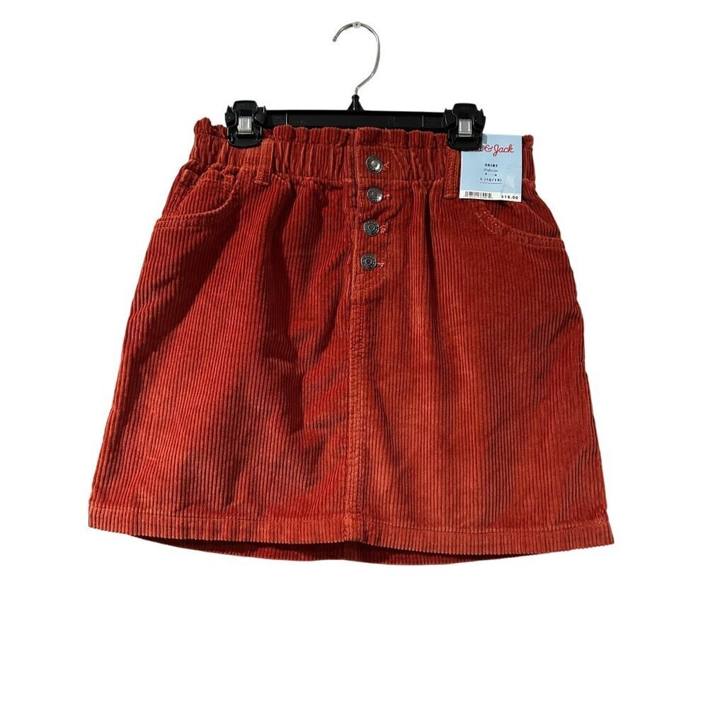Cat & Jack Girls Corduroy Skirts Size L 10/12 NWT